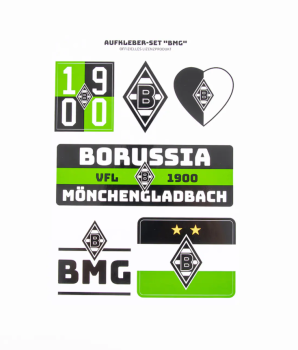 Borussia Mönchengladbach - Aufkleber - Set 'BMG'